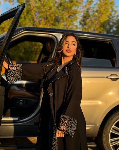 Leopard Abaya