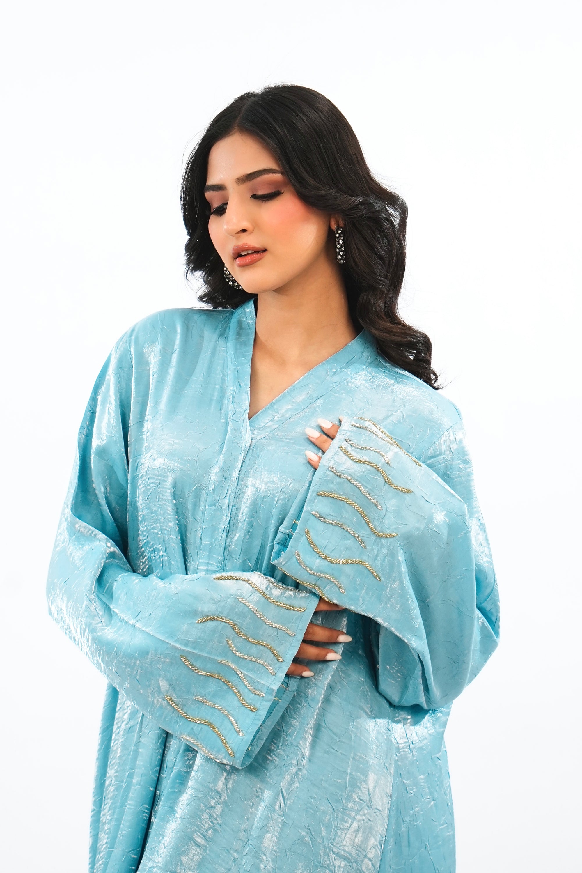 AMBRE - Abaya avec foulard