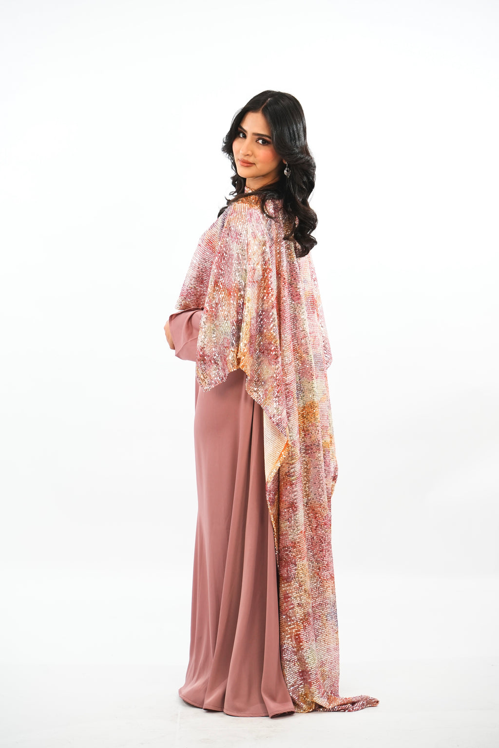 LAYALI - Abaya réversible en 2 pièces