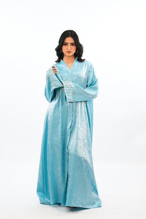 AMBRE - Abaya avec foulard