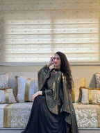 Dress noir - Abaya en deux pièces