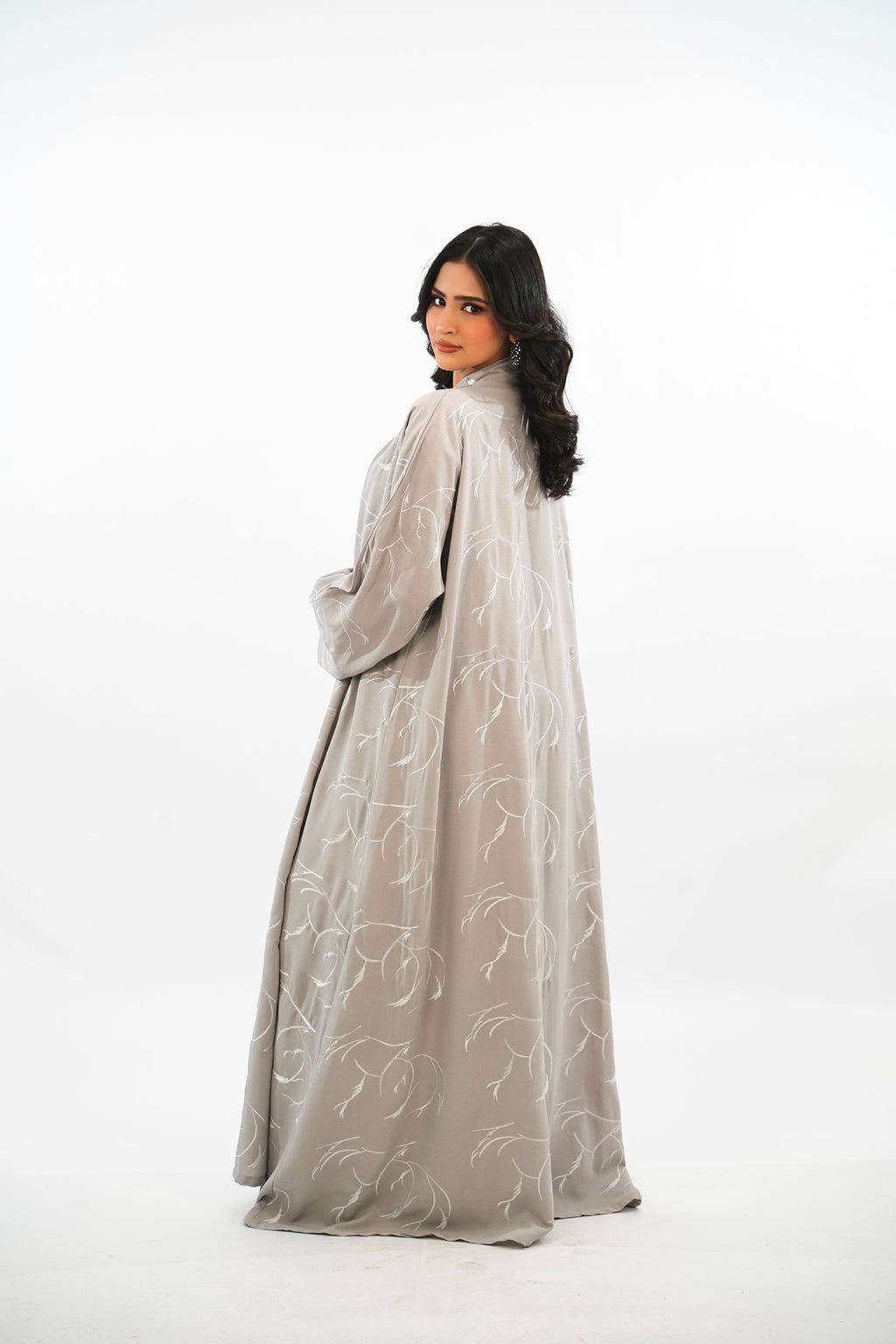 QAMAR - Abaya avec foulard