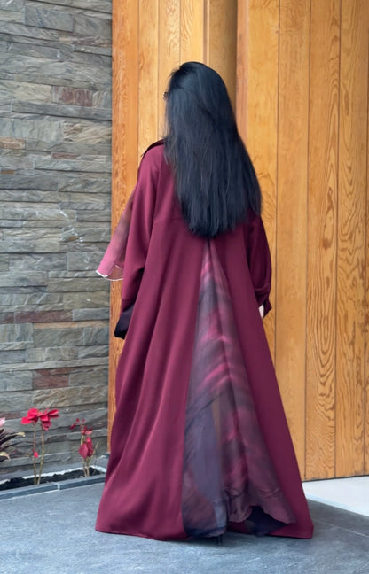 Glamour abaya (avec foulard)