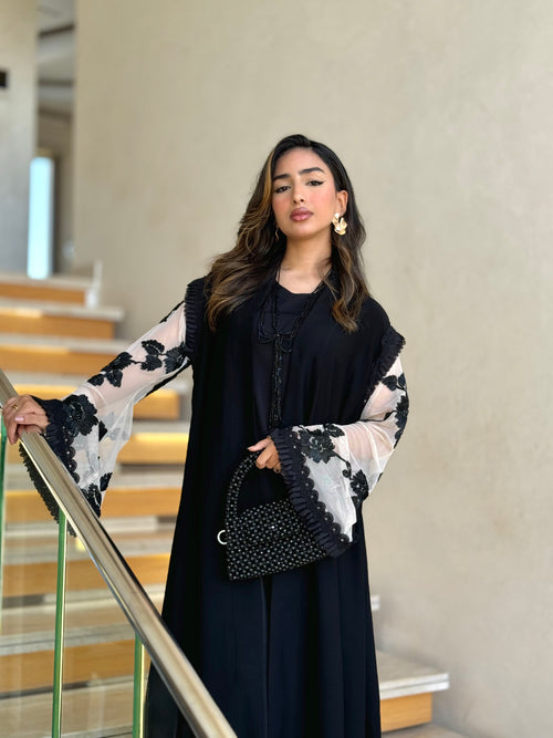 Majesty - Abaya en 2 pièces