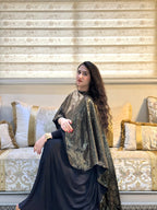 Dress noir - Abaya en deux pièces
