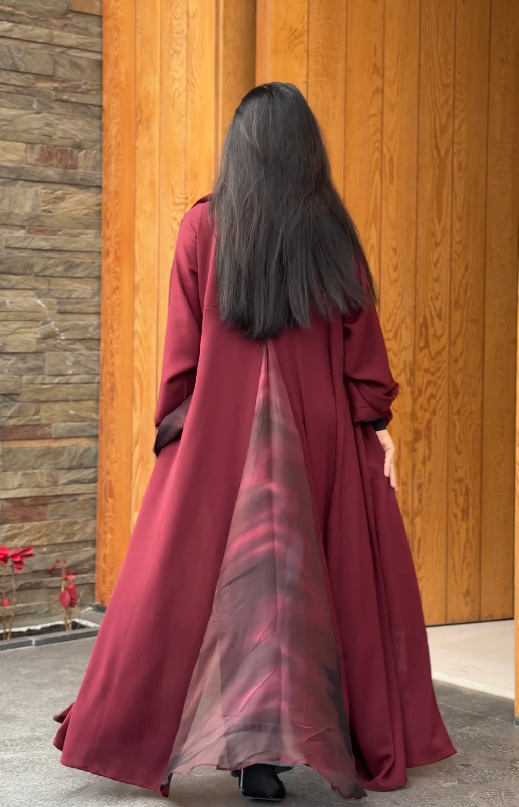 Glamour - Abaya avec foulard