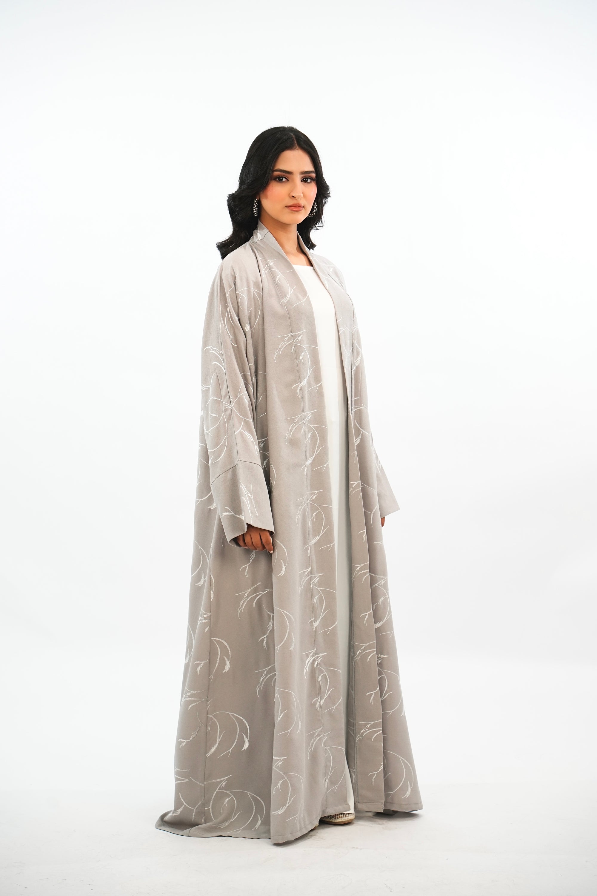 QAMAR - Abaya avec foulard