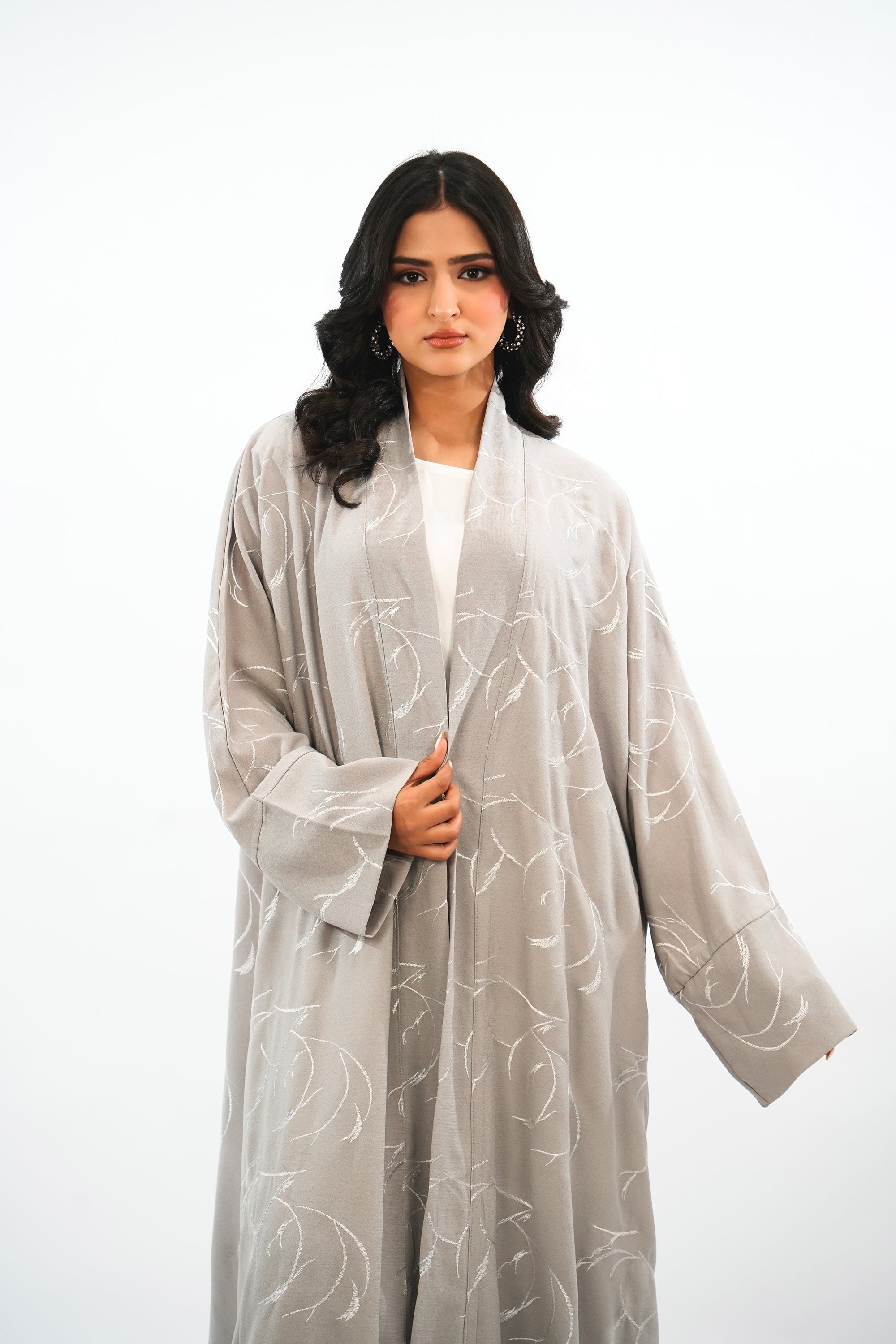 QAMAR - Abaya avec foulard
