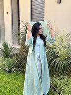 Pistacia - Abaya avec foulard
