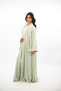 PISTACIA - Abaya avec foulard