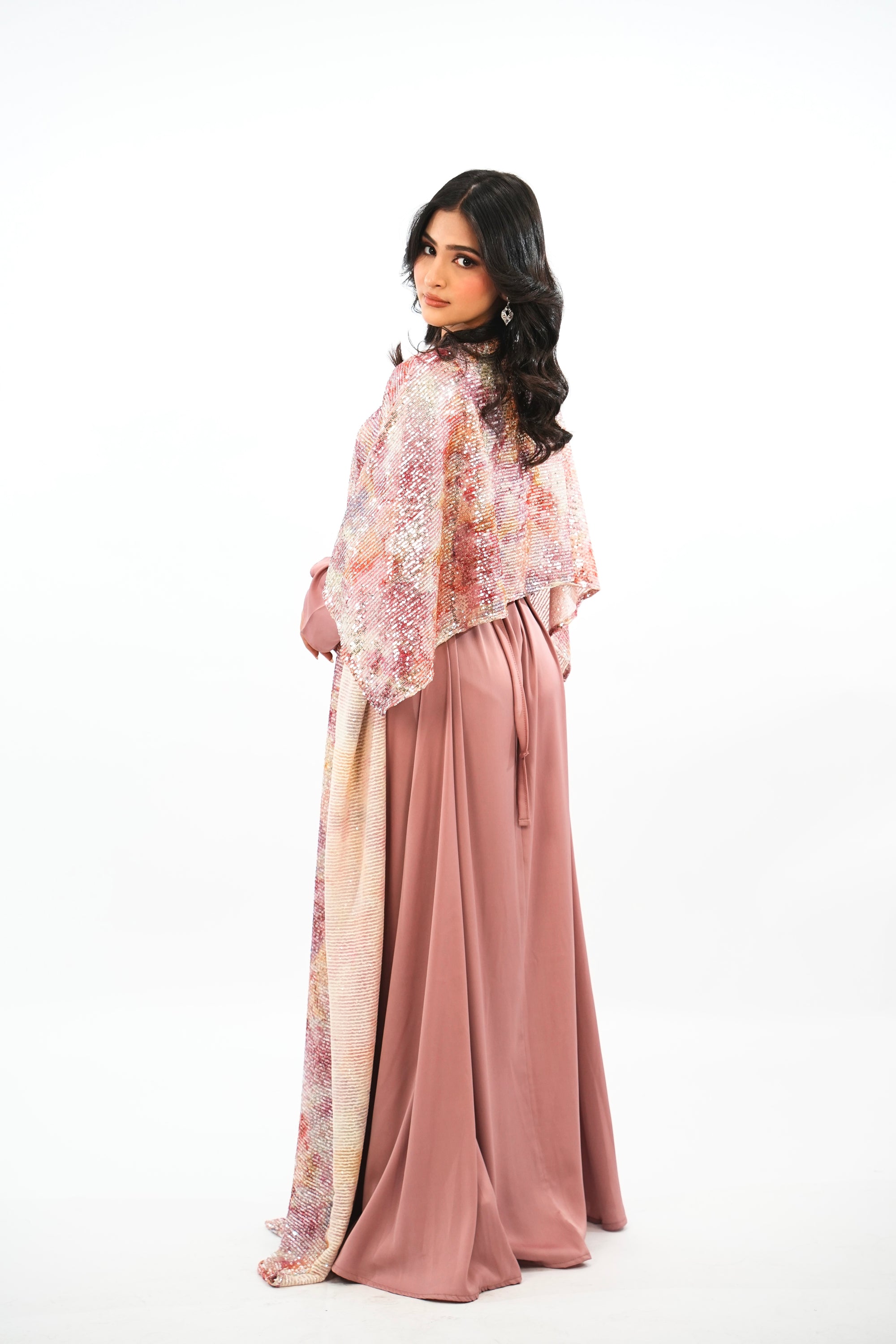 LAYALI - Abaya réversible en 2 pièces