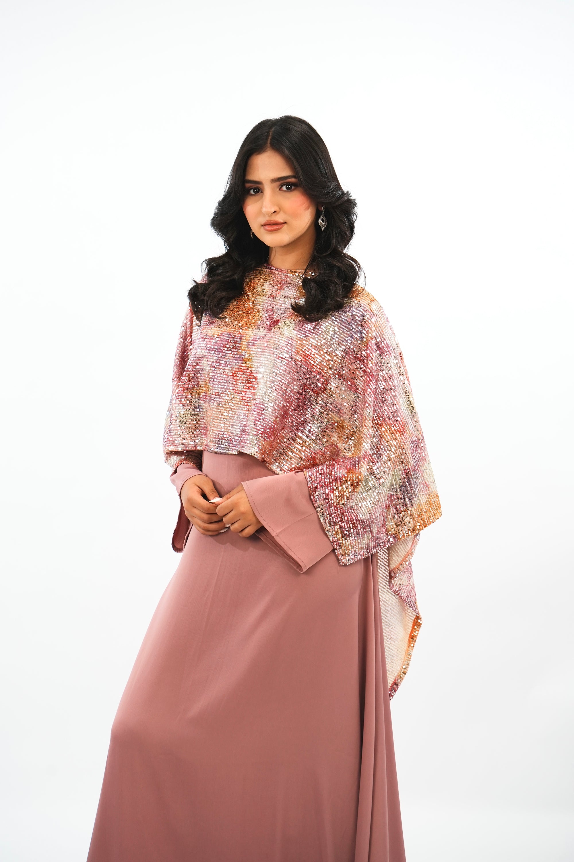 LAYALI - Abaya réversible en 2 pièces