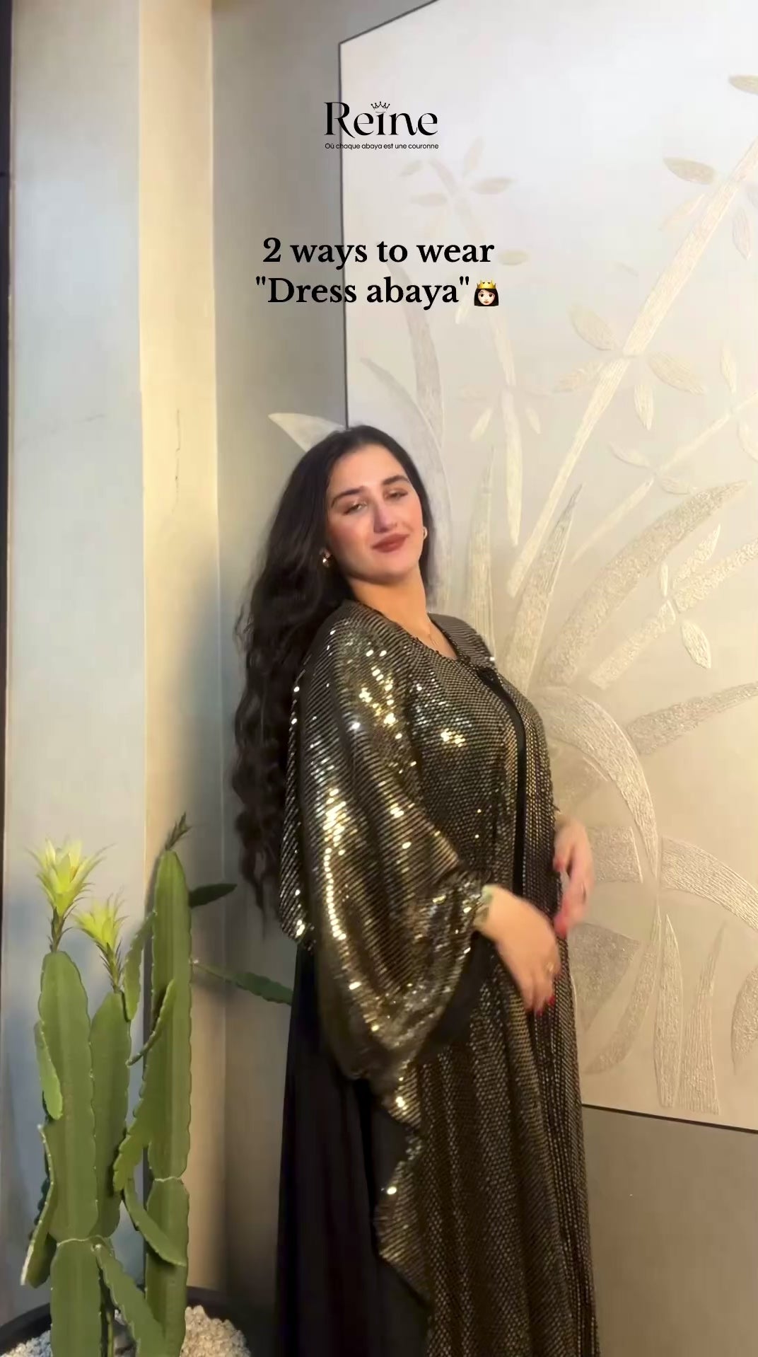 Dress - Abaya réversible en 2 pièces