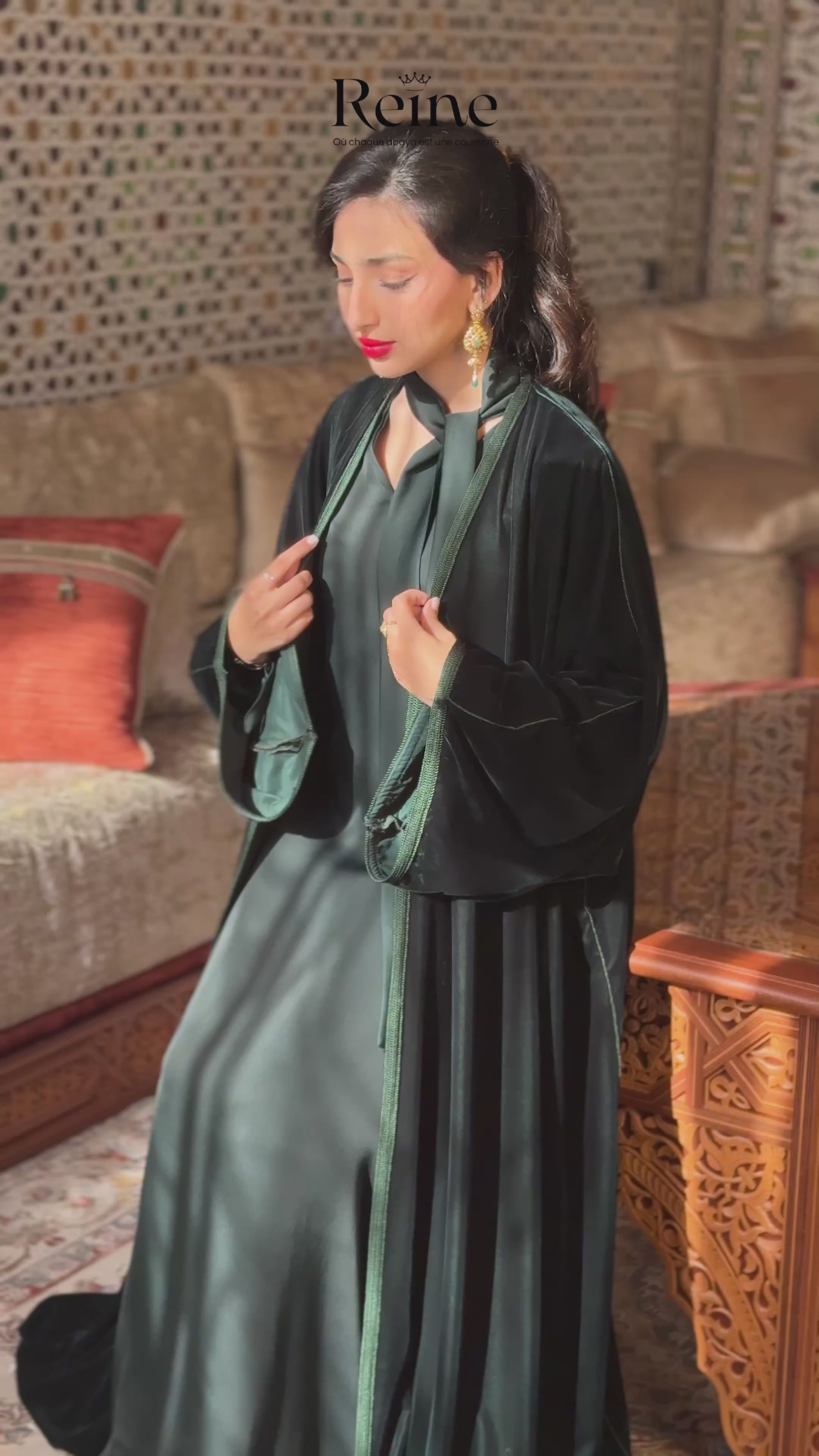 Andalous - Caftan en 2 pièces